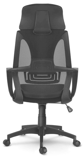 Sofotel Praga micro-hálós ergonomikus Irodai szék - Fekete