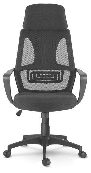 Sofotel Praga micro-hálós ergonomikus Irodai szék - Fekete