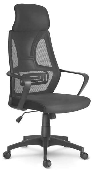Sofotel Praga micro-hálós ergonomikus Irodai szék - Fekete