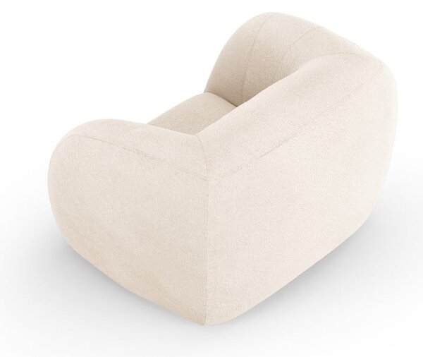 Krémszínű buklé fotel Essen – Cosmopolitan Design