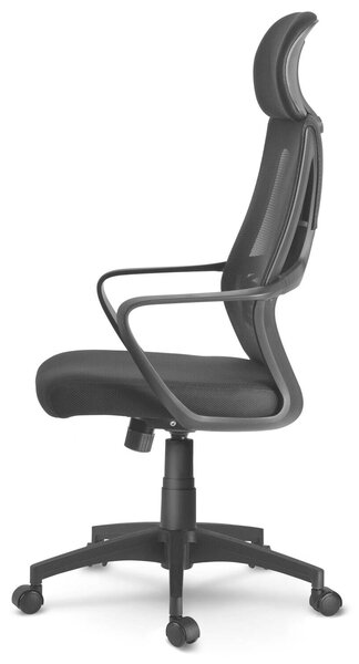 Sofotel Praga micro-hálós ergonomikus Irodai szék - Fekete