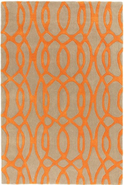 Asiatic kevert szőnyeg matrix wire orange 37 - 200 x 300 cm