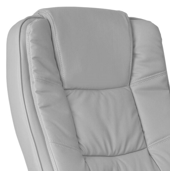 Sofotel ergonomikus dönthető ökobőr Irodai szék - Szürke