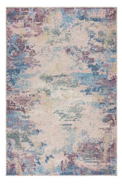 Kék-lila mosható szőnyeg újrahasznosított szálkeverékből 120x170 cm Reid – Flair Rugs