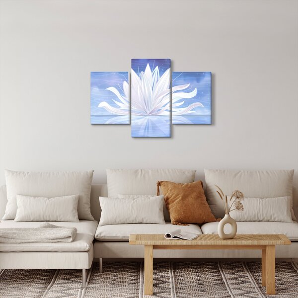 Kép - lótuszvirág (90x60 cm)