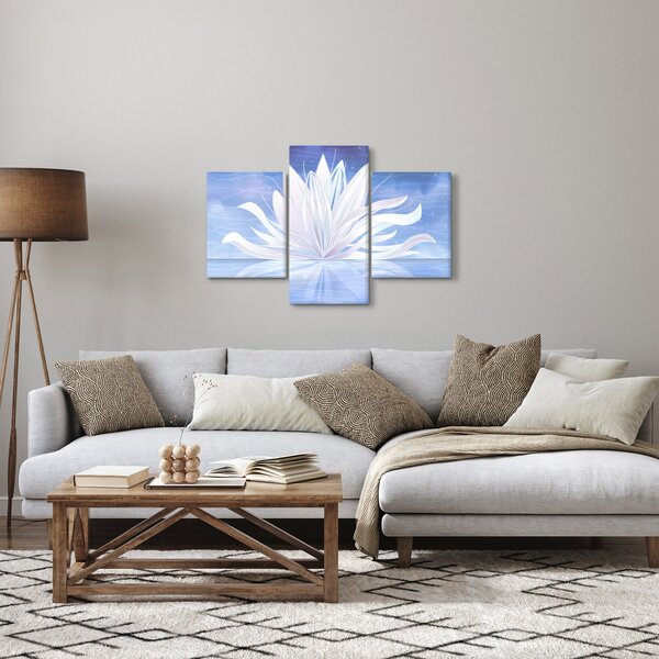 Kép - lótuszvirág (90x60 cm)