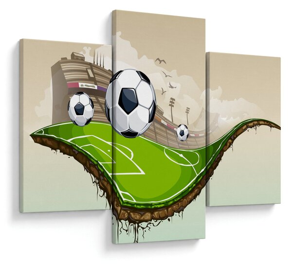 Kép - futballpálya (90x60 cm)