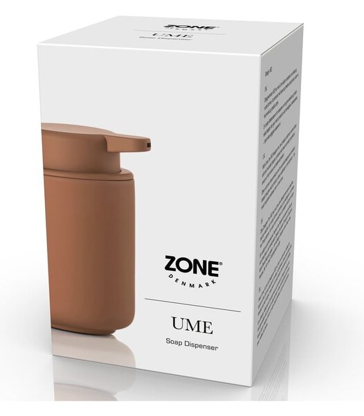 Narancssárga agyagkerámia szappanadagoló 250 ml Ume – Zone