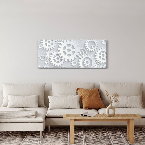 Kép - fogaskerekek (120x50 cm)