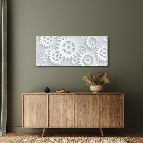 Kép - fogaskerekek (120x50 cm)