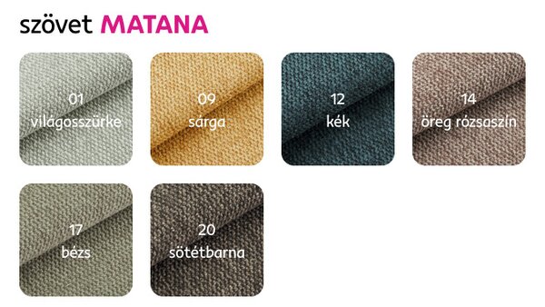 Design fotel, barna/fekete, KAPY