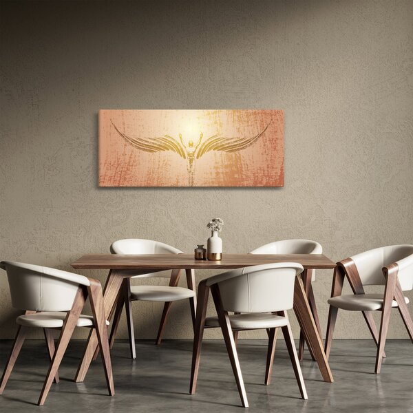 Kép - angyali absztrakció (120x50 cm)