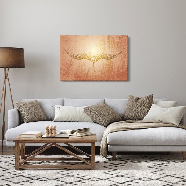 Kép - angyali absztrakció (90x60 cm)