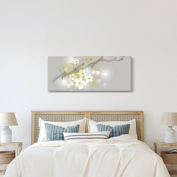 Virágzó gally képe (120x50 cm)