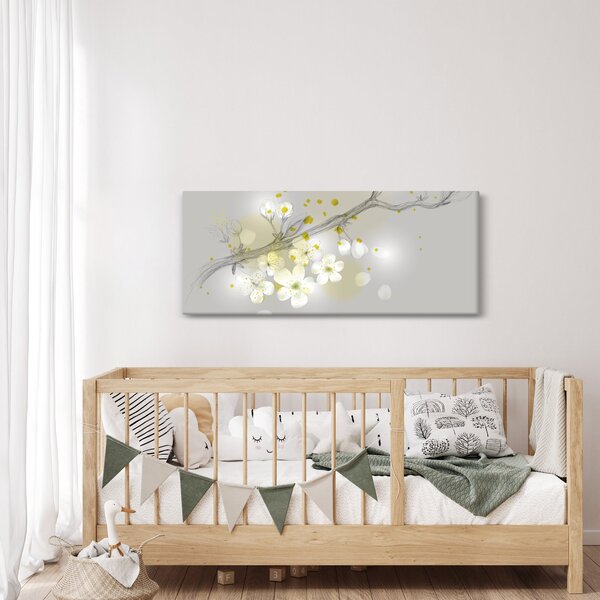 Virágzó gally képe (120x50 cm)