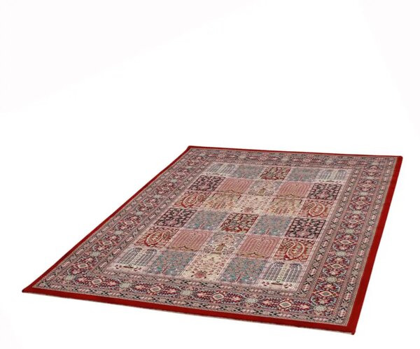 Luxus szőnyeg bordó KHESHTI 200x300 luxus nappali szőnyeg akrilból
