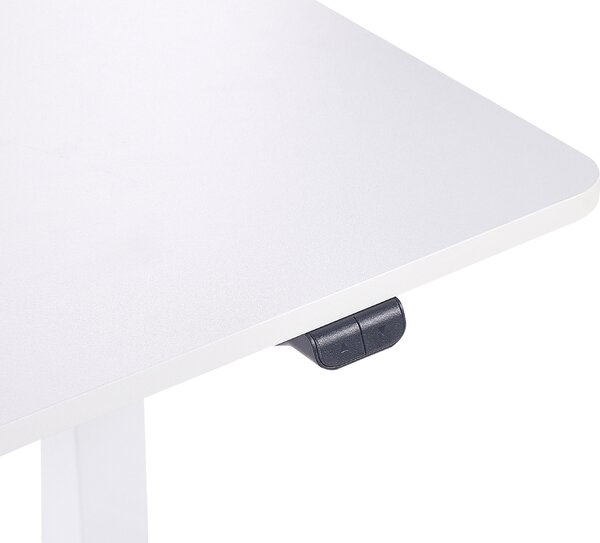 Elektromosan állítható asztal GRIFTON Fehér 120 cm 60 cm