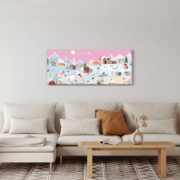 Kép - varázslatos tél (120x50 cm)