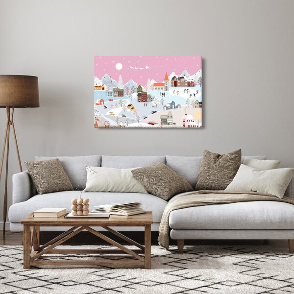Kép - varázslatos tél (90x60 cm)