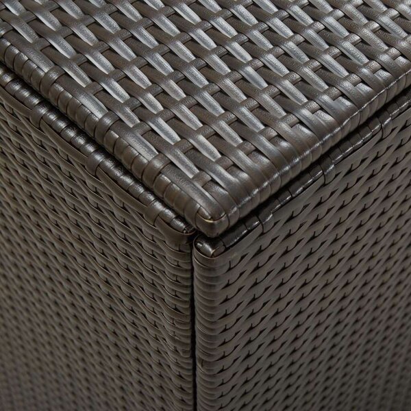 VidaXL Kerti Tárolóláda - Polyrattan - 180x90x70 cm