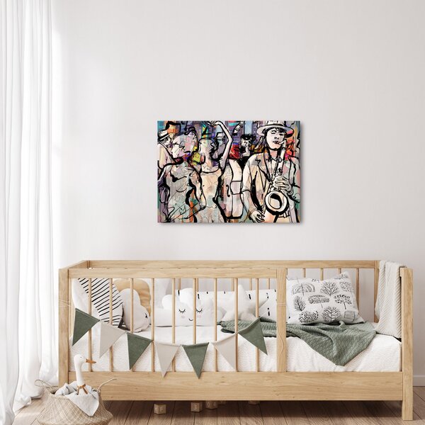 Kép - Jazz éjszaka (70x50 cm)