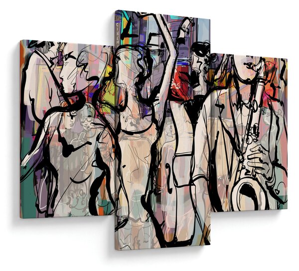 Kép - Jazz éjszaka (90x60 cm)