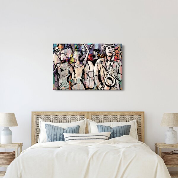 Kép - Jazz éjszaka (90x60 cm)