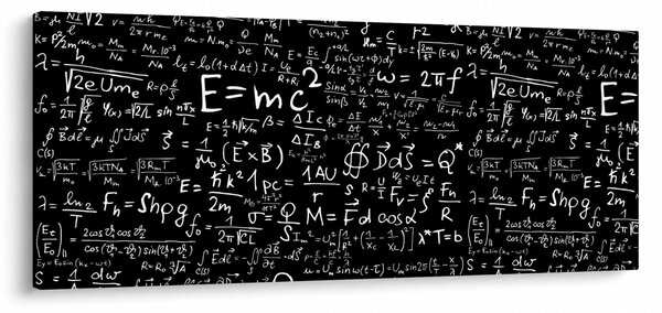 Kép - Matematika (120x50 cm)