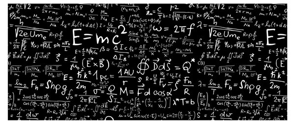 Kép - Matematika (120x50 cm)