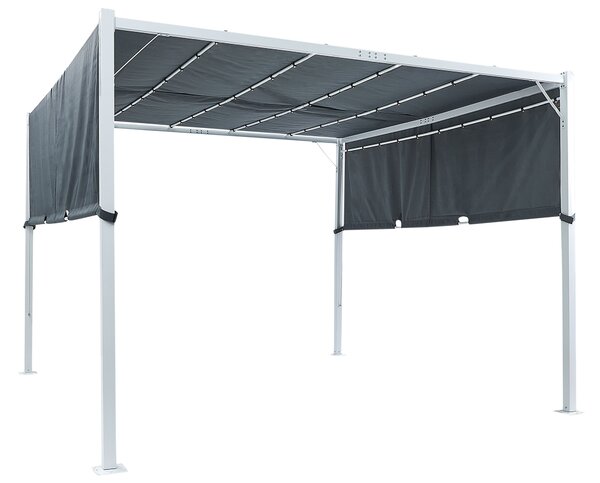 Pavilon LED PARGA Fém 310 cm 310 cm Szürke