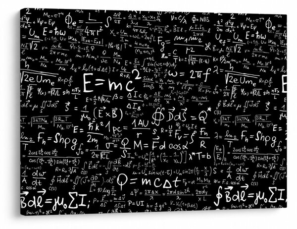 Kép - Matematika (70x50 cm)