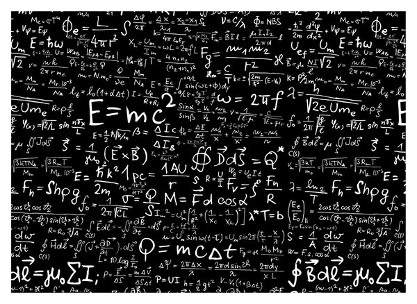 Kép - Matematika (70x50 cm)