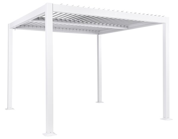 Pavilon FORNOLI Fém 296 cm 296 cm Fehér