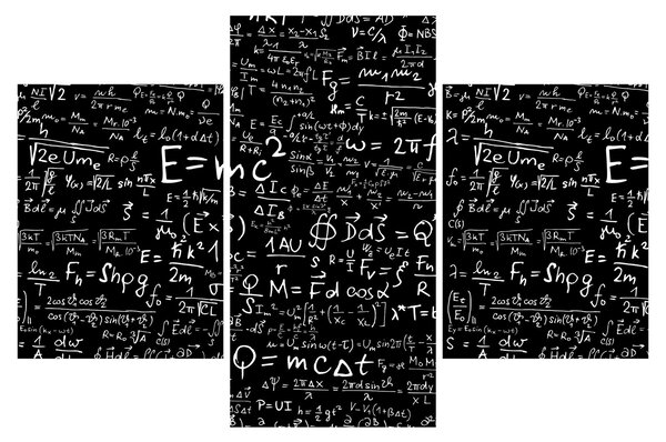 Kép - Matematika (90x60 cm)