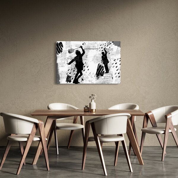 Kép - Street art - zűrzavar (90x60 cm)