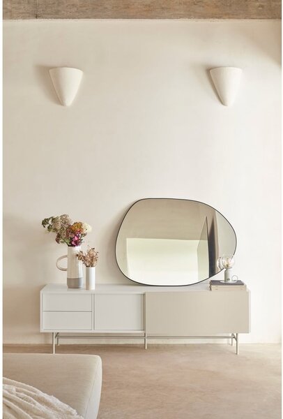 Bézs-krémszínű TV-állvány 180x56 cm Nube – Teulat