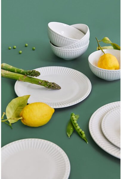Porcelán étkészlet 12 db-os Purita – Bonami Essentials
