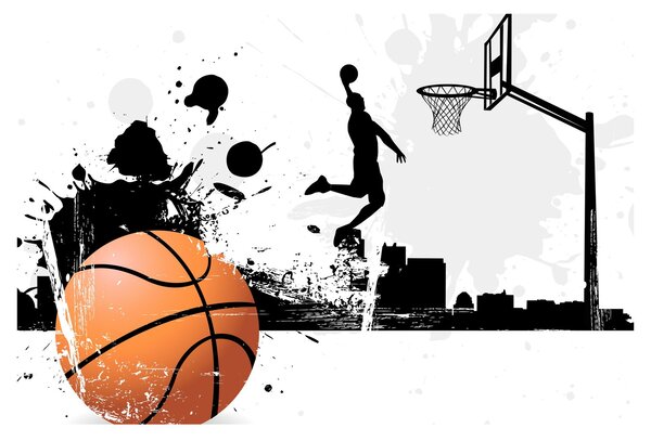 Kép - Kosárlabdázó (90x60 cm)