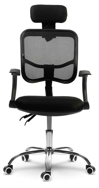Sofotel Ryga micro-hálós ergonomikus Irodai szék - Fekete