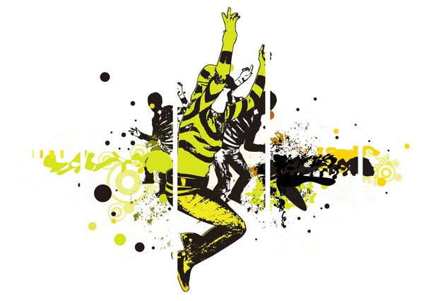 Kép - Street dance (150x105 cm)