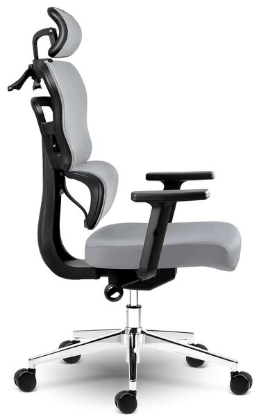 Sofotel Nicea micro-hálós ergonomikus Irodai szék - Szürke