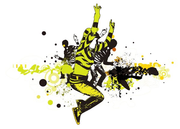 Kép - Street dance (70x50 cm)