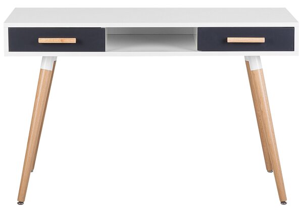 Íróasztal FRISCO Szürke 120 cm 45 cm fiókokkal