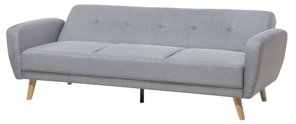 Kanapéágy 3 személyes FLORLI Világosszürke