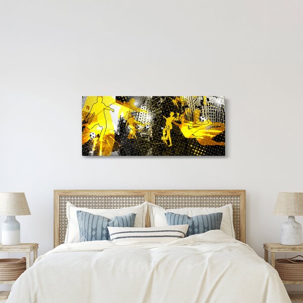 Kép - Foci a nagyvárosban (120x50 cm)