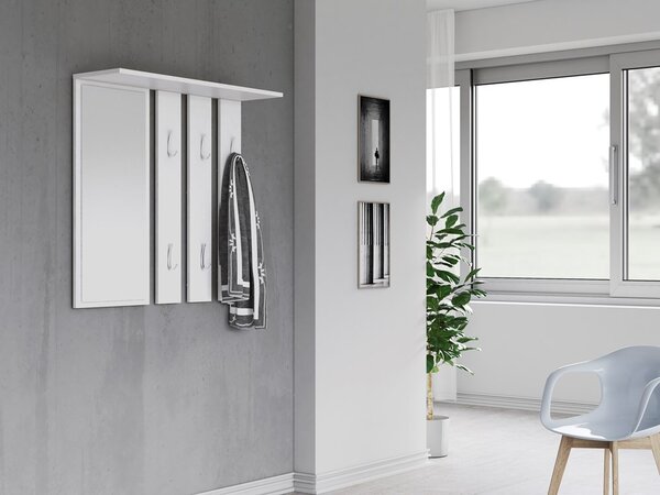 Akasztós panel Oasis 1 (fehér) (tükörrel). Akció -21%