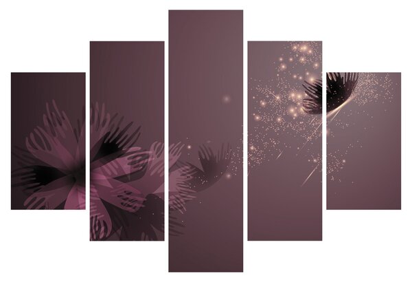 A pillangó virágának képe (150x105 cm)