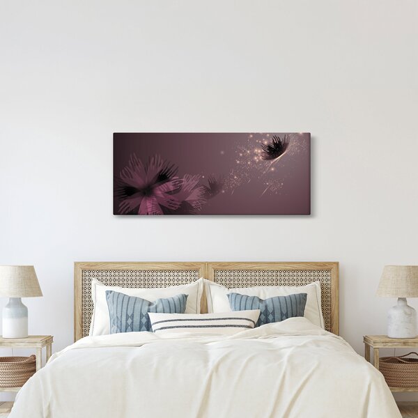 A pillangó virágának képe (120x50 cm)