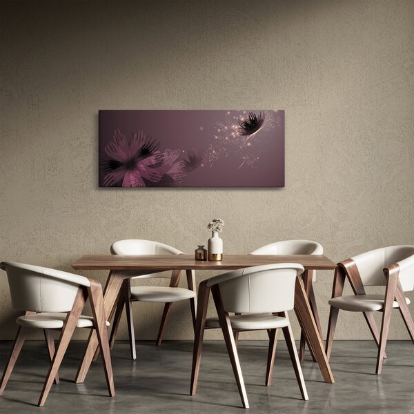 A pillangó virágának képe (120x50 cm)