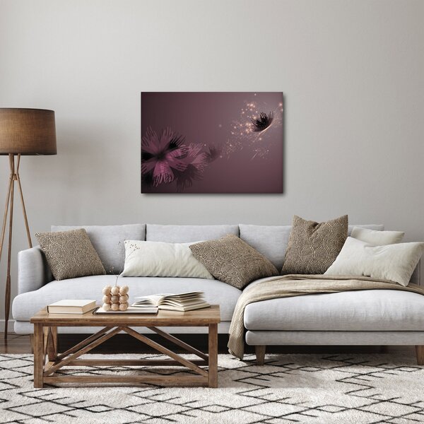 A pillangó virágának képe (70x50 cm)